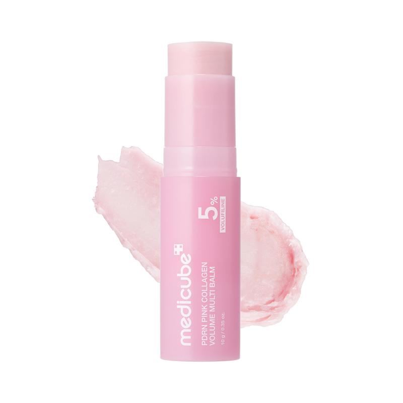 🔥[NEW] [medicube] PDRN Pink Collagen Volume Multi Balm | All In One Volufiline, PDRN, NAD Stick for Youthful-Looking, Helping Look of Fine Lines, Firming Care, Anti-Aging Care | For Under-Eyes, Neck, Forehead, Smile Lines, Lip Care | Korean Skincare