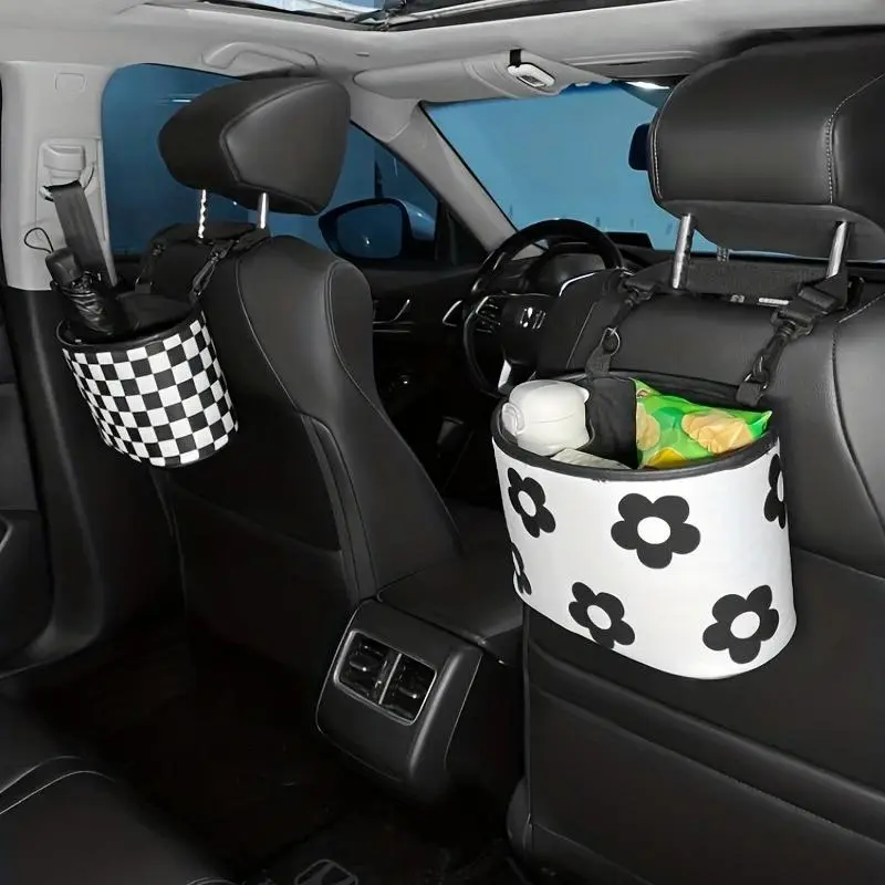 Car Storage Organizer - Generous Size Rear Seat Trunk Organizer, Car Interior Stowing & Tidying Accessory, Boujee Automotive Accessory, Rear Seat Stowing & Tidying